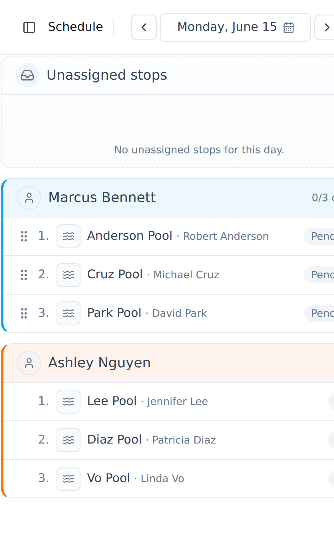 RoutePilot mobile